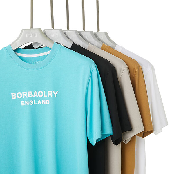 उच्च लोच कस्टम एंटी-सिकुड़न कॉटन क्रू नेक गोल गर्दन टी-शर्ट आपका अपना ब्रांड कैज़ुअल फैशन मैन क्लोथिंग प्रिंटेड