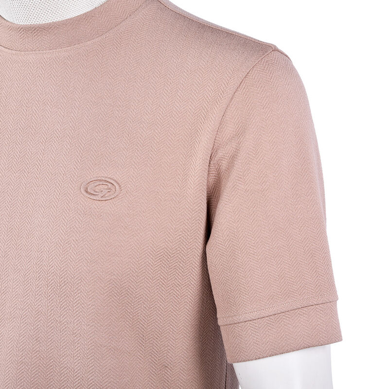 थोक कस्टम लोगो लेबल डिजाइन त्वरित सूखने सांस विरोधी झुर्रियों सादा टी शर्ट उच्च गुणवत्ता नकली गर्दन पुरुषों के लिए रिक्त