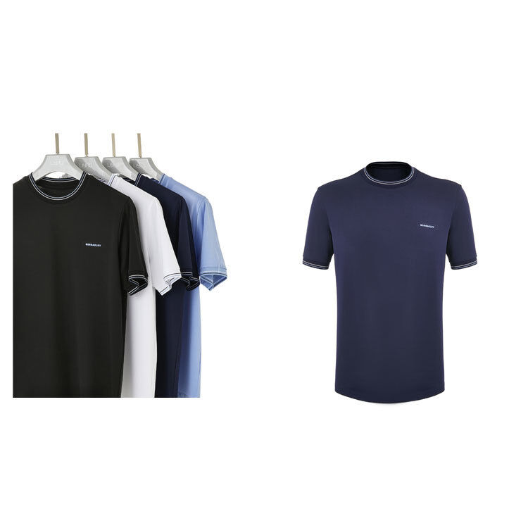 गर्म बिक्री डिजाइन पुरुषों की त्वरित-सुखाने कस्टम लोगो शैली ओवर साइज़ स्पोर्ट टी-शर्ट पुरुषों के लिए उच्च गुणवत्ता गुआंग्डोंग