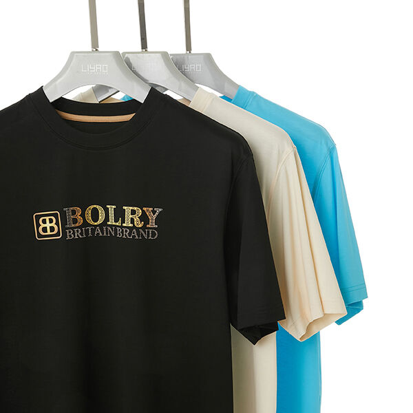 उच्च प्रदर्शन टी-शर्ट थोक विरोधी झुर्रियों भारी वजन अनुकूलित टी-शर्ट 300 जीएसएम