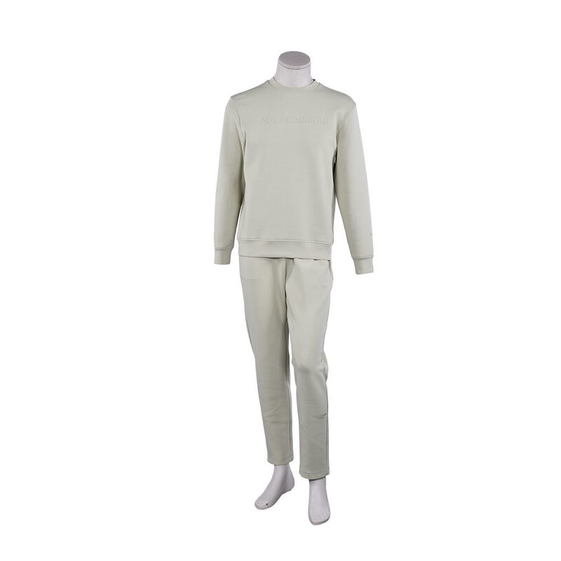 2024 नई फील गुड कस्टम कलर लोगो फैशन हूडीज़ ग्रे ओवरसाइज़्ड हूडी पुरुषों के लिए भारी सेट सूट