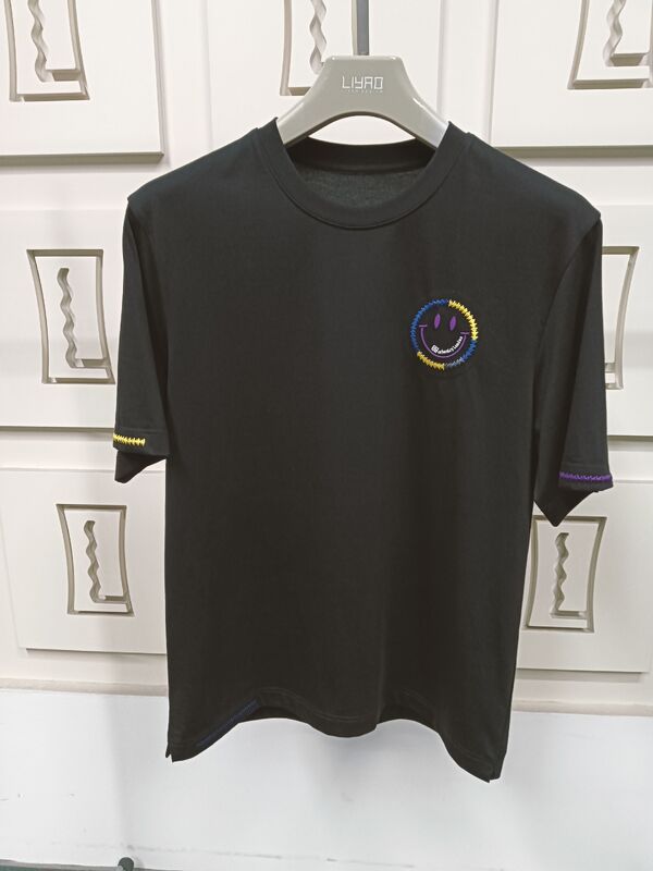 कस्टम थोक मुद्रण सस्ता खाली टी शर्ट मुद्रित कपास सादा टी शर्ट थोक सादा काले टी शर्ट