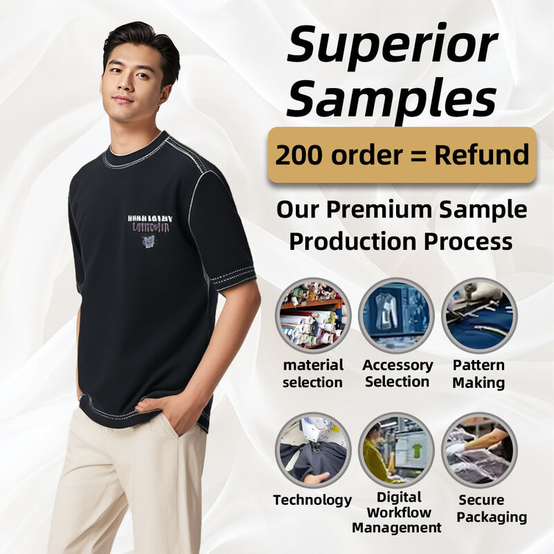 प्रतिस्पर्धी मूल्य कस्टम लोगो भारी वजन ओवरसाइज 100% कपास काले ओ-नेक टी-शर्ट पुरुषों के लिए