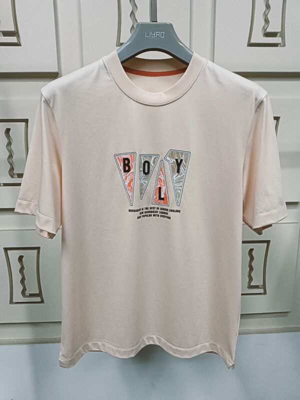 कस्टम उच्च गुणवत्ता 100% कपास स्क्रीन प्रिंटिंग लघु आस्तीन चालक दल गर्दन टी-शर्ट लोगो प्रिंटिंग