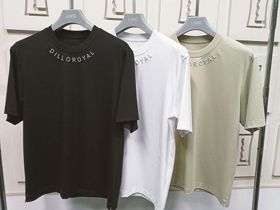 न्यू स्टाइल कस्टम प्रिंट करने योग्य लोगो पॉलिएस्टर मेश फैब्रिक स्वेटशर्ट ओवरसाइज़्ड मेन टी-शर्ट