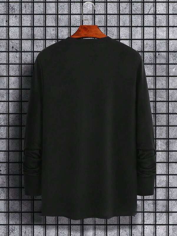 पुरुषों की प्रिंट ग्राफिक टी-शर्ट सॉफ्ट ब्लेंड हवादार आराम कैज़ुअल आउटफ़िट स्टाइलिश समर एसेंशियल रिलैक्सिंग स्लीपवियर टी-शर्ट