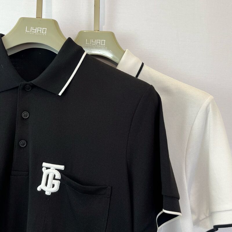 पुरुषों के लोगो - कढ़ाई पोलो शर्ट