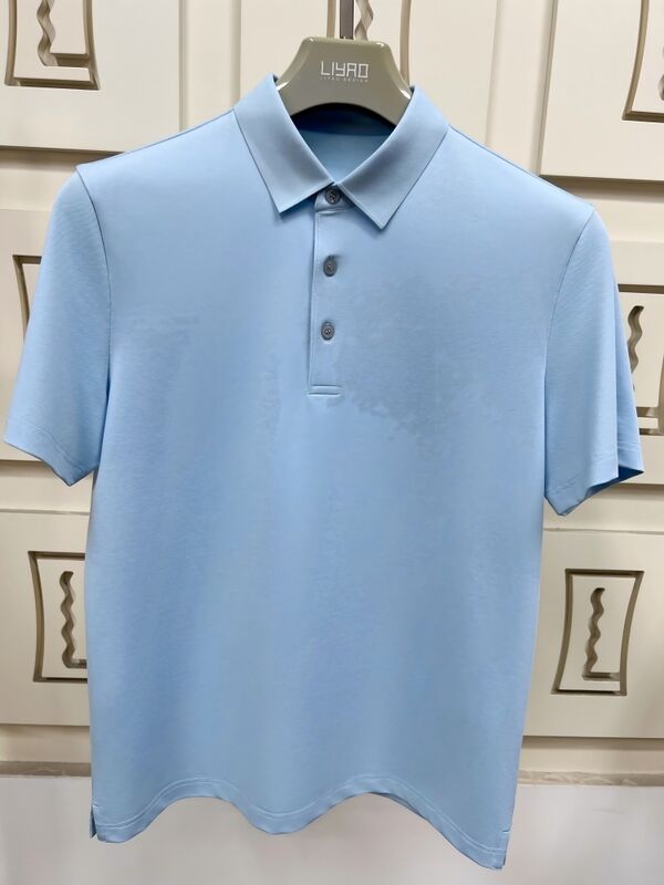 प्रीमियम पुरुषों के पोलो शर्ट | मिनिमलिस्ट डिज़ाइन, शॉर्ट स्लीव सॉफ्ट - टच फैब्रिक सभी सीज़न के लिए OEM/ODM पुरुषों की टी-शर्ट निर्माता