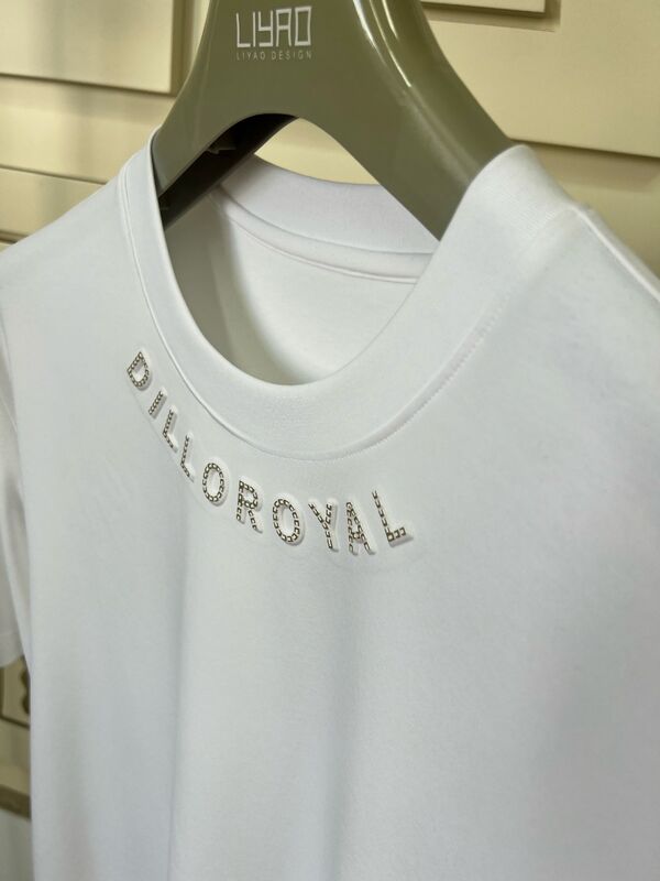 क्रू नेक टी-शर्ट | राइनस्टोन लोगो और ग्राफिक डिज़ाइन जर्सी पुरुषों की टी-शर्ट OEM/ODM निर्माता