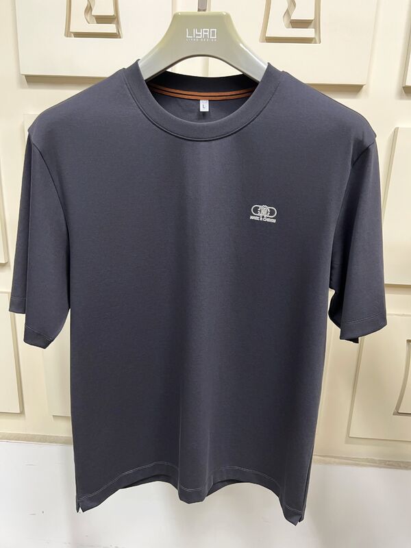 न्यूनतम मुद्रण लघु आस्तीन टी-शर्ट पुरुषों के लिए, ठोस रंग मूल टी-शर्ट पुरुष टी-शर्ट