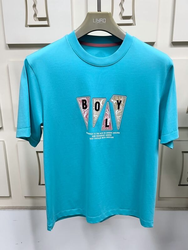 पुरुषों के क्रू नेक शॉर्ट स्लीव टीज़, ट्रेंडी ग्राफिक प्रिंट और कढ़ाई वाली टी-शर्ट मल्टी-कलर कैज़ुअल 100% कॉटन टी-शर्ट पुरुषों के लिए