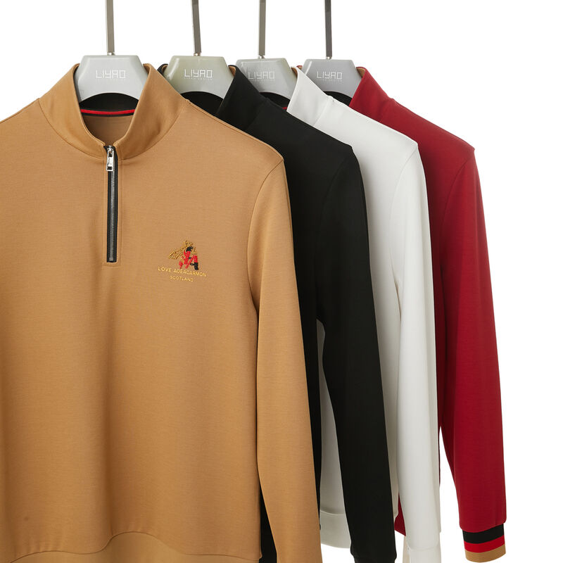 दैनिक जीवन पुरुष पॉलिएस्टर और कपास शर्ट्स उच्च गुणवत्ता वाली लंबी आस्तीन वाली शर्ट