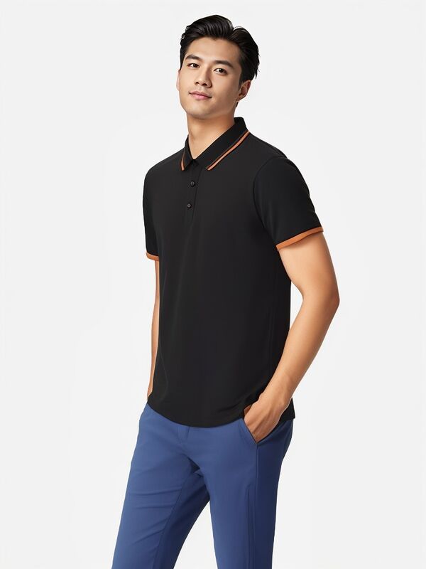 अनुकूलित मुद्रण सुब्लिमेशन पोलो शर्ट्स पुरुष गोल्फ पोलो शर्ट कंपनी वर्दी पोलो शर्ट