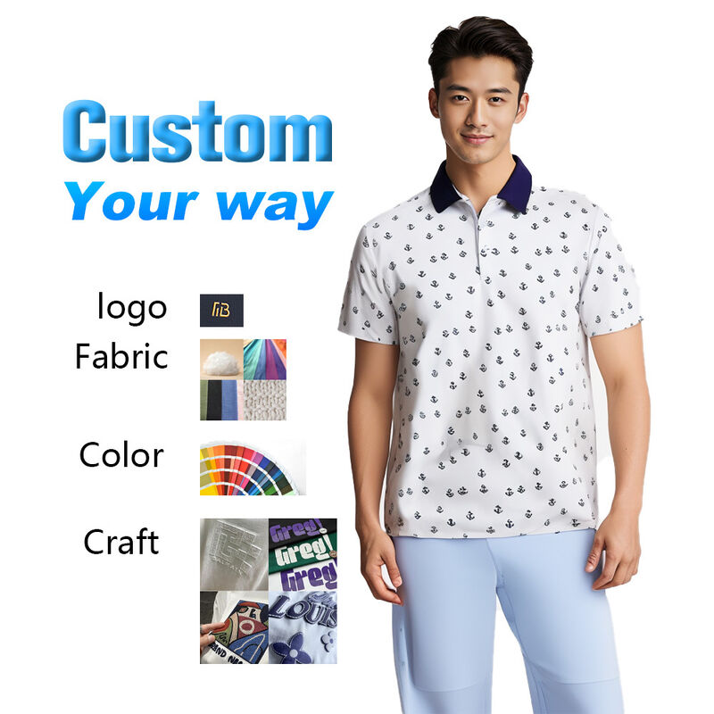पुरुषों के पोलो शर्ट्स पुरुषों और महिलाओं के लिए निजीकृत और मुद्रित गोल्फ पोलो व्यवसाय के लिए आकस्मिक पहनें और खेल टीमों के लिए पुरुष टी शर्ट पोलो