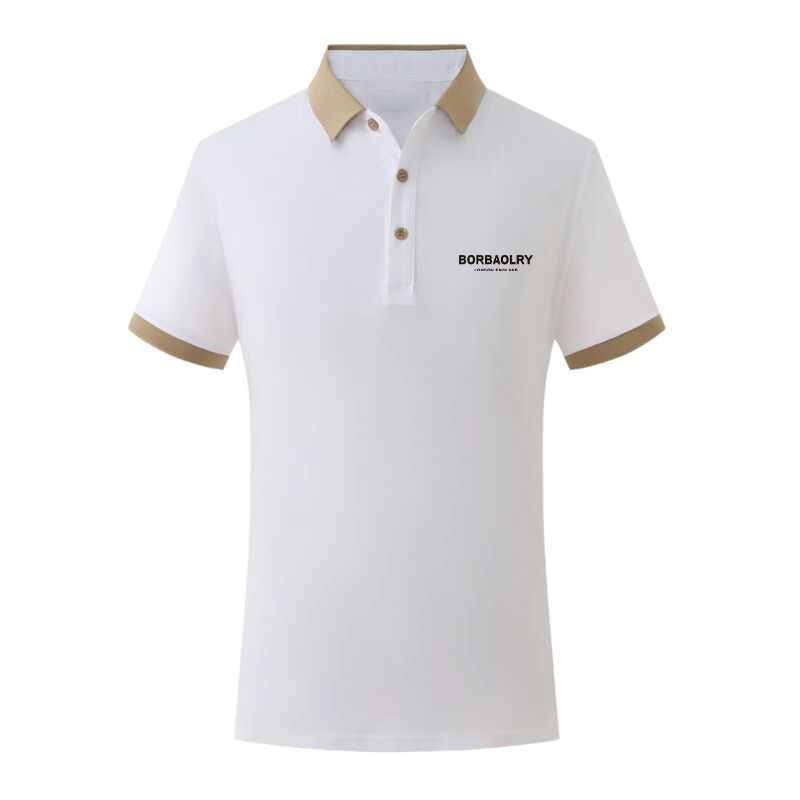 थोक नए वसंत और गर्मियों 200 ग्राम लोकप्रिय गोल्फ कपड़े आशन रोल-गर्दन शॉर्ट आस्तीन पोलो