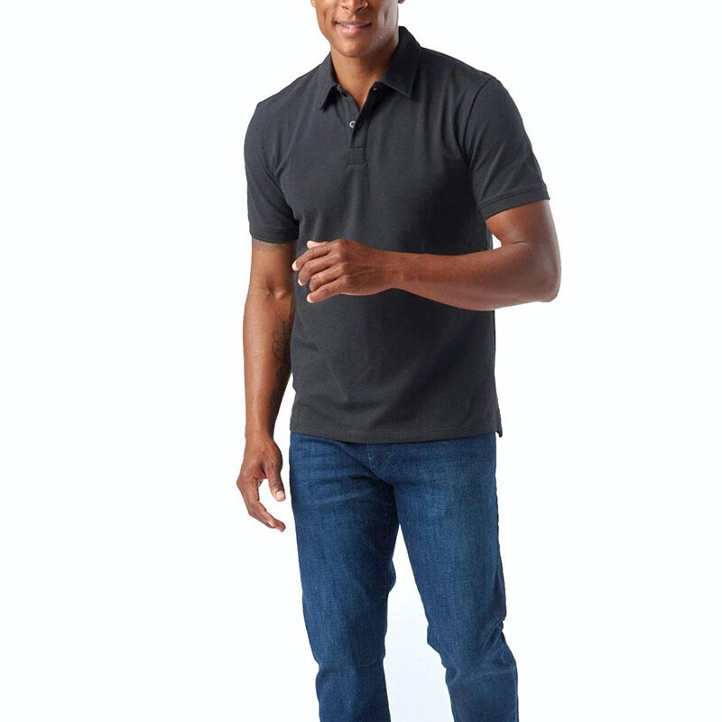 लक्जरी उच्च गुणवत्ता गोल्फ पोलो शर्ट क्विक ड्राई स्लिम फिट प्लेन टी शर्ट निर्माता