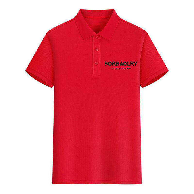 पोलो शर्ट के लिए पुरुषों के यूनिसेक्स आकस्मिक लघु आस्तीन गर्म बिक्री ठोस पैटर्न मुद्रित कस्टम लोगो टी-शर्ट सादे रंग विरोधी-पिलिंग